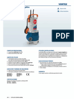 Curva de Operacion - PEDROLLO ZXm 1A-40- 220V 0.85 HP