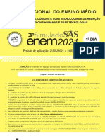 ENEM 2021 prova de linguagens e ciências humanas