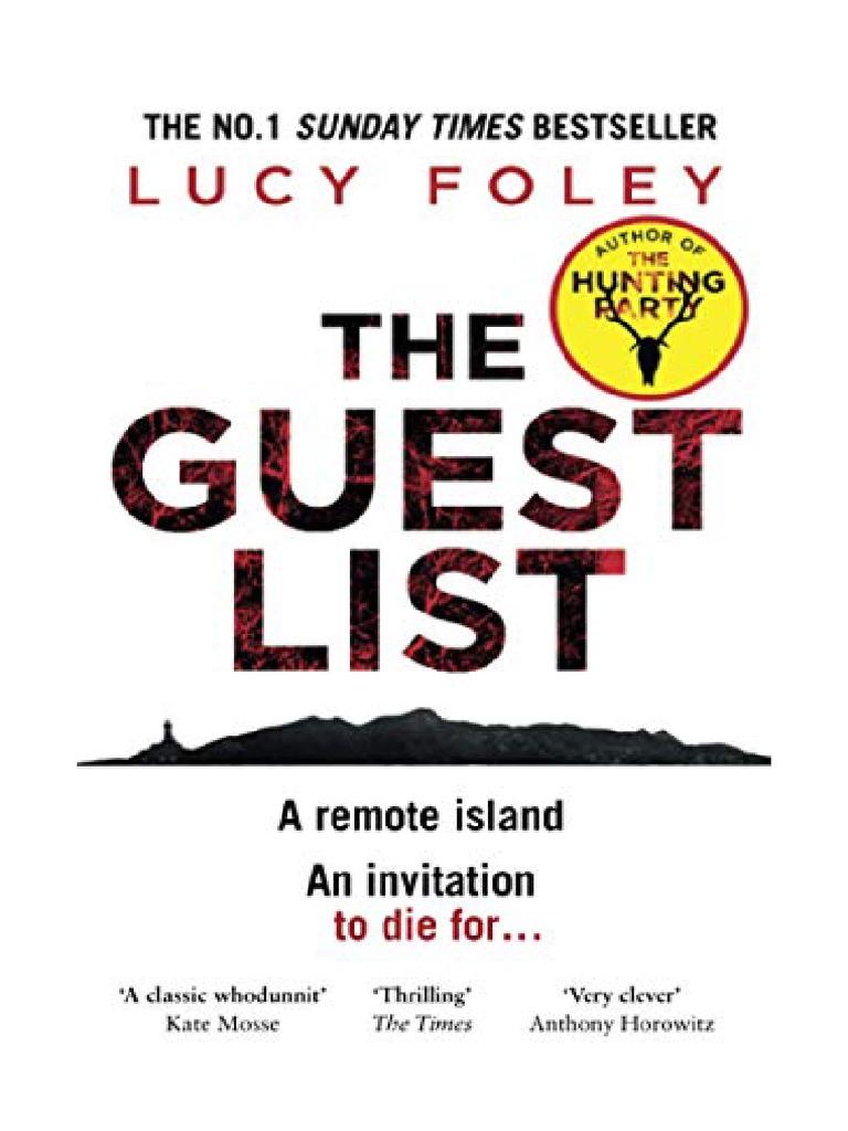The Guest List Lucy Foley PDF