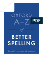 Oxford A-Z of Better Spelling - Charlotte Buxton