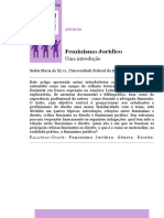 Feminismo Jurídico Uma Introdução - Salete Maria Da Silva