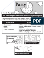 Pizza Party Printable