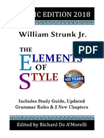 The Elements of Style: Classic Edition (2018) - Language: Reference & General