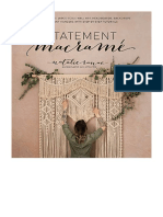 Statement Macrame: Create Stunning Large-Scale Wall Art, Headboards, Backdrops and Plant Hangers With Step-by-Step Tutorials - Needlework & Fabric Crafts