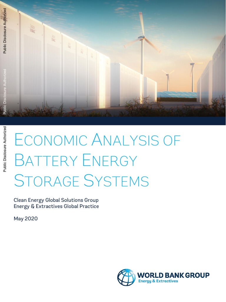 Financial Analysis of Battery Storage Systems | PDF | Solar Power ...