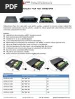 G2 1U Sliding Modular Fiber Panel | PDF