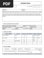 Plantilla de Informe Socioeconómico | PDF | Trabajo Social