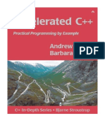 Accelerated C++: Practical Programming by Example - Andrew Koenig