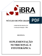 Suplementação Nutricional e Fitoterapica Apostila 1