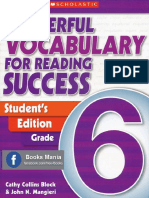 Topnotchenglish for Reading Success Student 39 s Edition Powerful Vocabulary 6