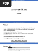 CS-211 Data Structure & Algorithms - Lecture2