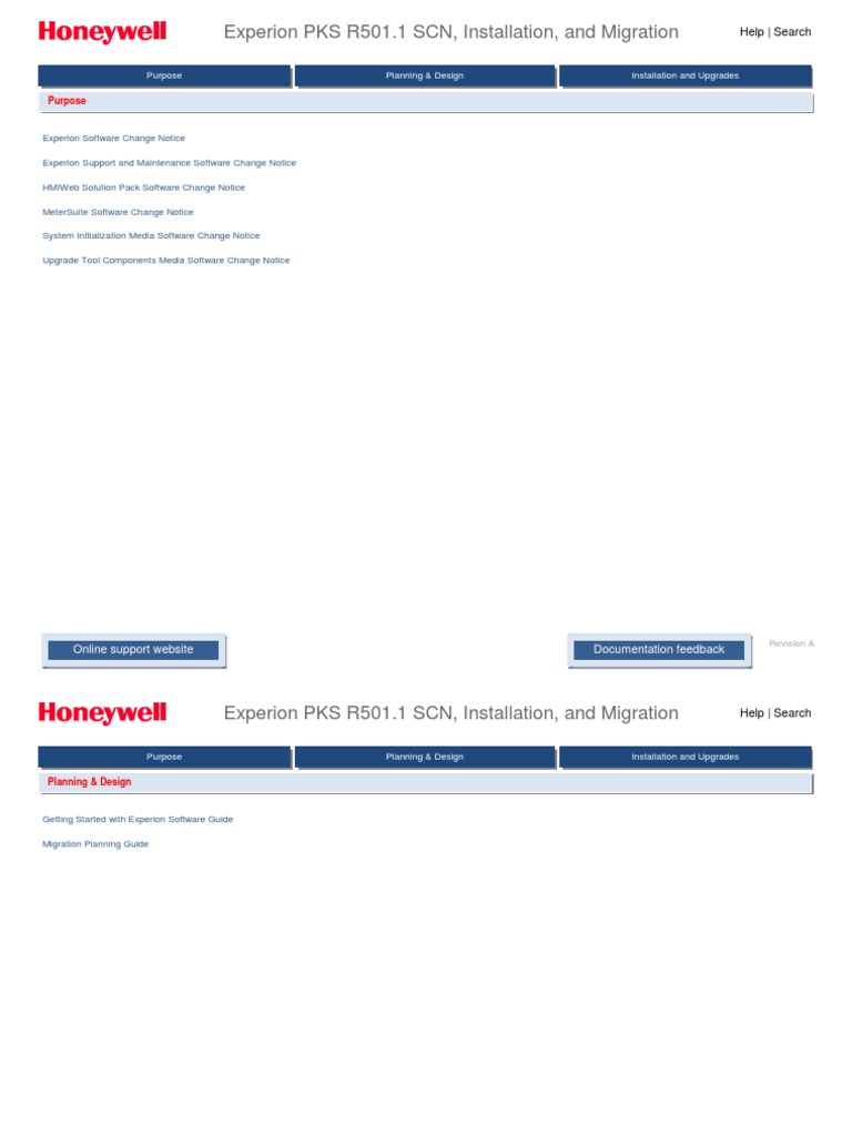 Experion PKS R501.1 Installation Guide | PDF | Search Engine Indexing ...