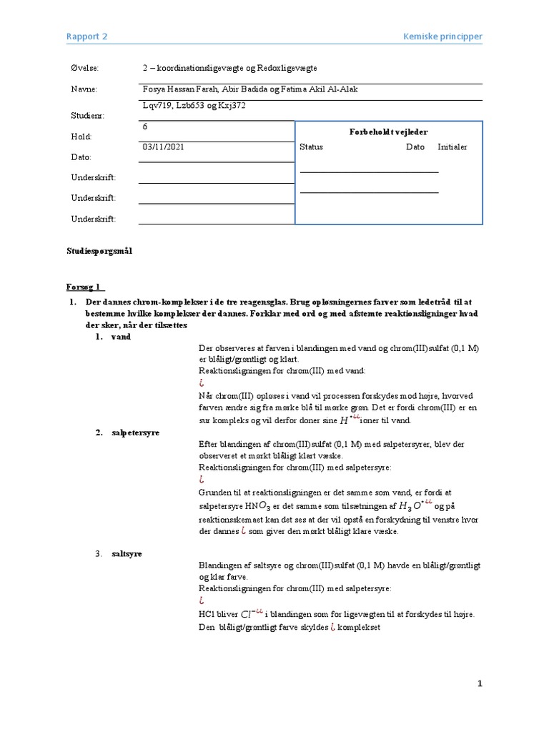 Rapport 2 | PDF