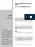 2015 - SILVA et al - INFLUÊNCIA DA MALTODEXTRINA NA CURVA GLICÊMICA EM PRATICANTES DE TREINAMENTO DE FORÇA