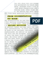 From Dissertation To Book, Second Edition (Chicago Guides To Writing, Editing, and Publishing) - William Germano