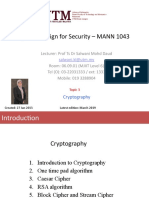 Embedded Cryptography 1