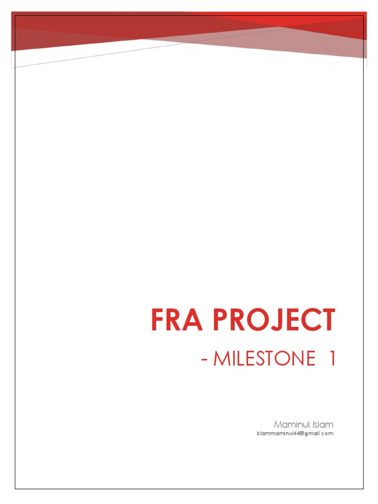 FRA PROJECT MILESTONE 1 LOGISTIC REGRESSION | PDF | Correlation And ...