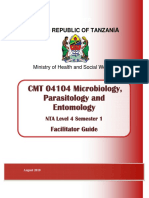 FG - CMT 04104 Microbiology, Parasitology and Entomology