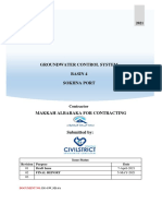 Groundwater Control System Basin 4 Sokhna Port: Contractor