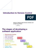 Introduction To Version Control: SE-2030 Dr. Mark L. Hornick 1