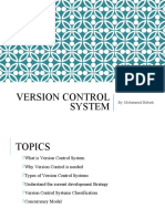 Version Control System: By: Mohammad Habash