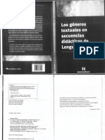 Riestra Dora Los Géneros Textuales en Secuencias Didácticas de Lengua y Literatura