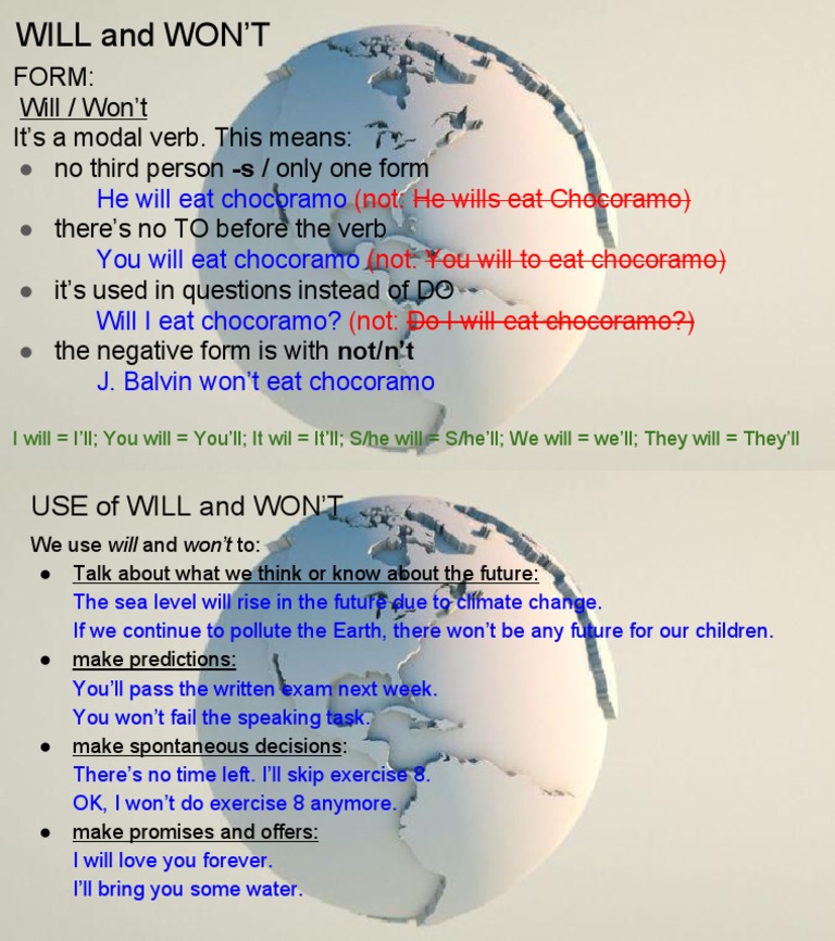 Will and Wont | PDF