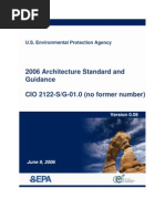 EPA 2006 Architecture Standard and Guidance