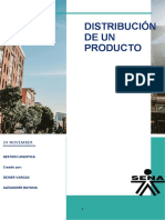 Distribucion de Un Producto