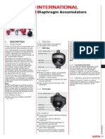 Diaphragm Accumulators: 1. Description