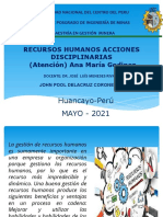 Recursos Humanos Acciones Disciplinarias