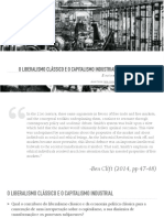 O Liberalismo Clássico e o Capitalismo Industrial - Smith, Ricardo, Mill