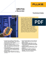 Fluke VR1710: Voltage Quality Recorder