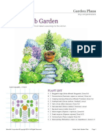 Italian Herb Garden Plan