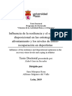 Tesis Doctoral Resiliencia y Optimismo