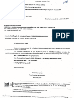 Notificação de Auto de Infração por irregularidades em produto