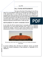 Chapter 9: Tank Settlement: Settlement in New Construction