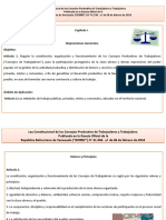 Ley Constitucional de Los Consejos Productivo de Trabajadores