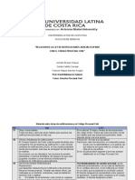 Relación Entre La Ley de Notificaciones y El Código Procesal Civil