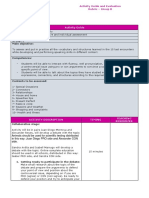 Activity Guide and Evaluation Rubric - Group B