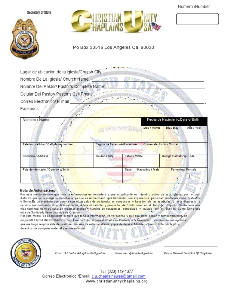 Requisitos para ser capellán en EE. UU. | PDF