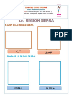 Ficha Sobre La Region Sierra