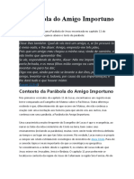 Parábola do Amigo Importuno: Ensinamentos sobre Oração