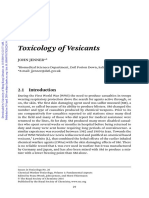 [2] Toxicology of vesicants