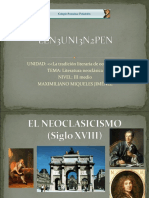 4) EL NEOCLÁSICO