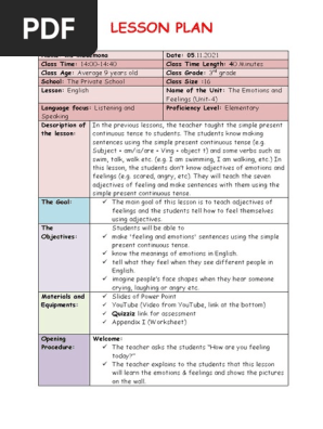 Lesson plan