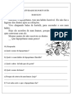 Atividade - Português - Interpretação de Texto 0026