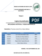 Actividad # 3 Inteligencia Artificial