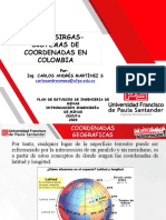 Módulo 4. Sistemas de Coordenadas en Colombia