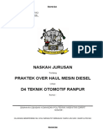 Cover Over Houl Diesel